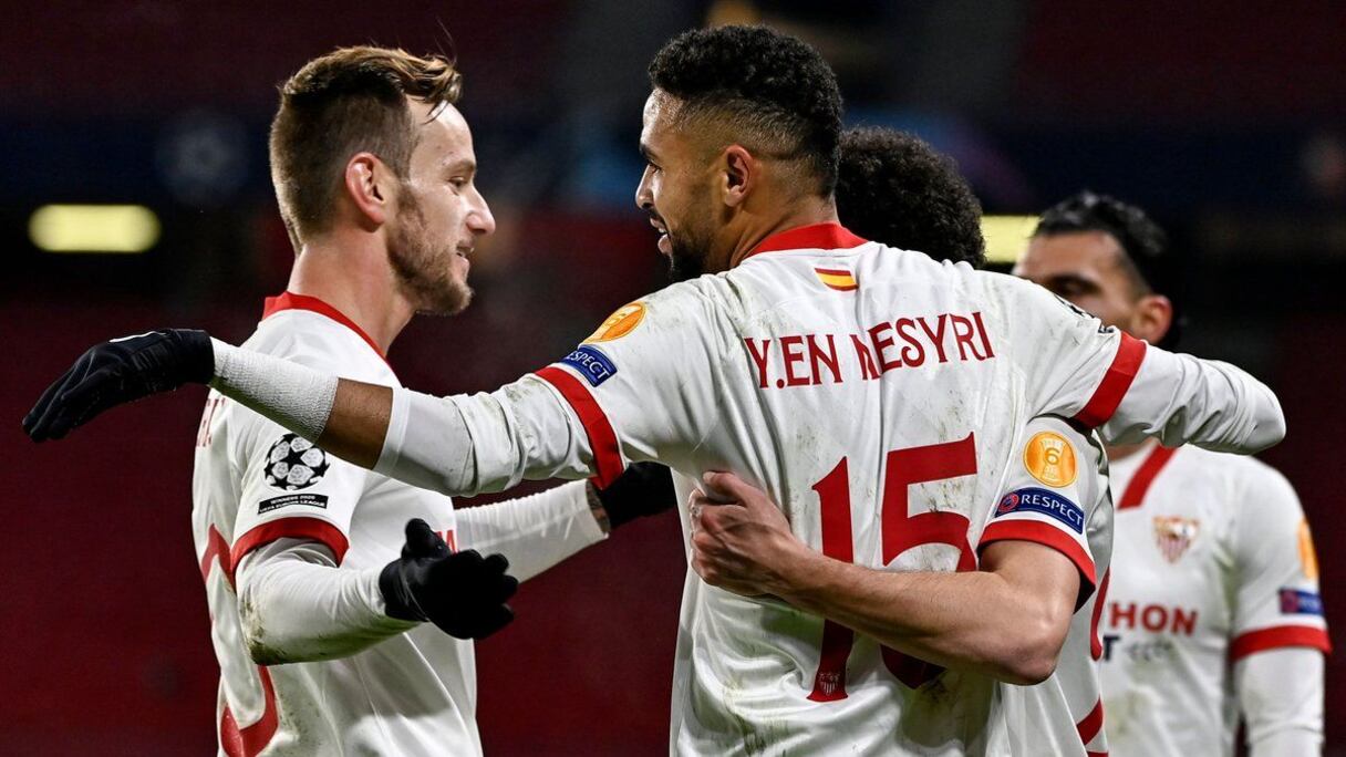 Youssef-En-Nesyri contre Rennes, ce mardi 8 décembre.