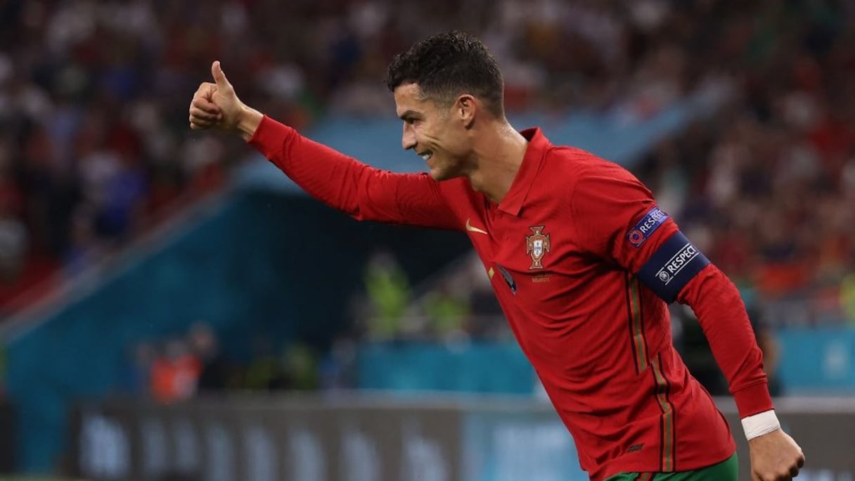 Cristiano Ronaldo, capitaine du Portugal.