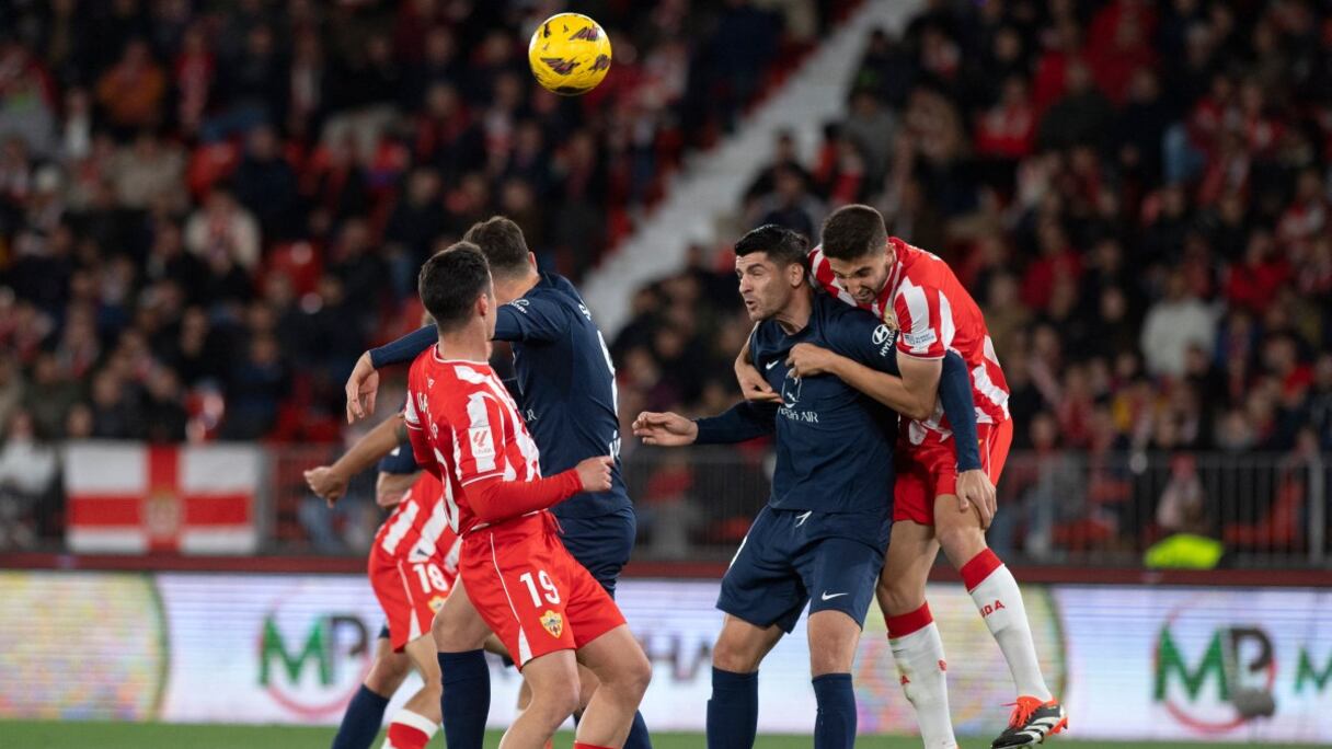 Duel Atlético Madrid-Almeria.