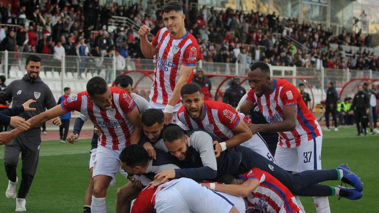 Les joueurs du Moghreb de Tétouan.