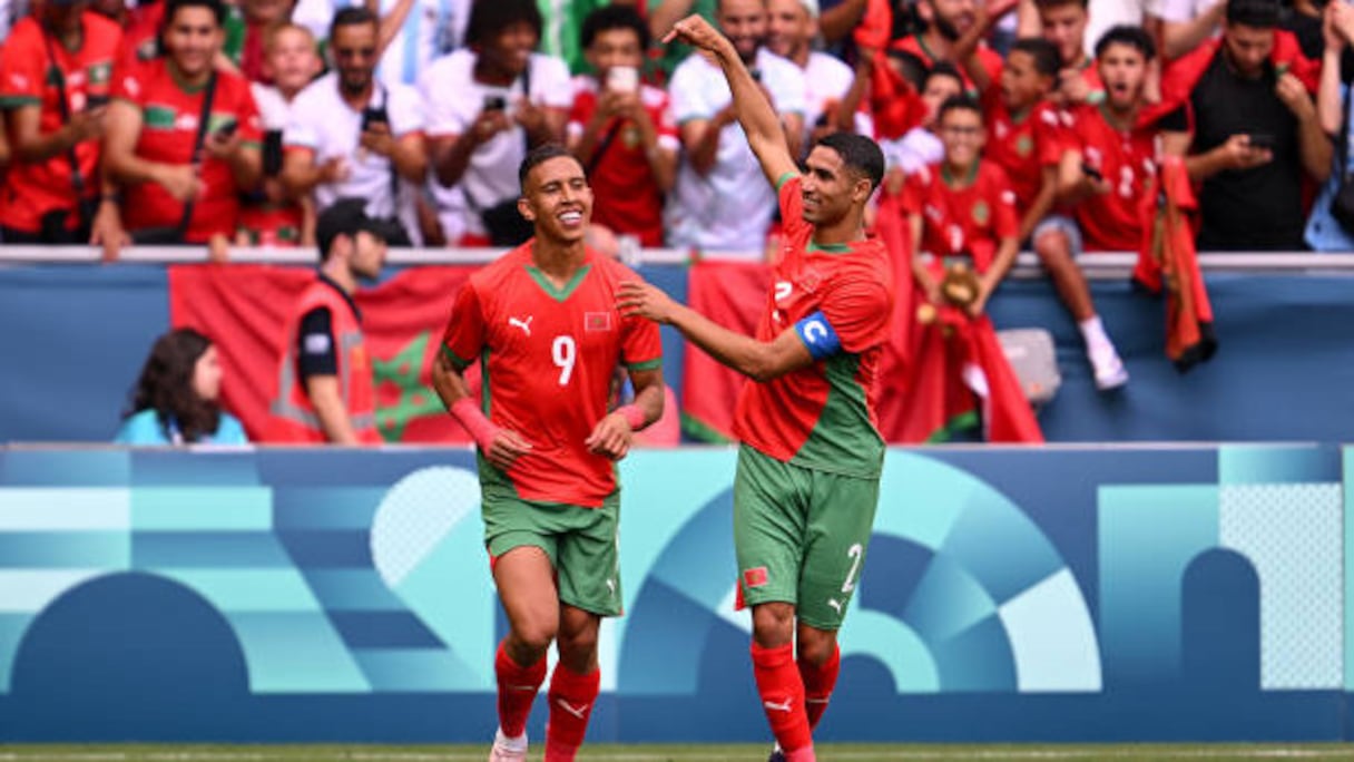 Achraf Hakimi et Soufiane Rahimi.