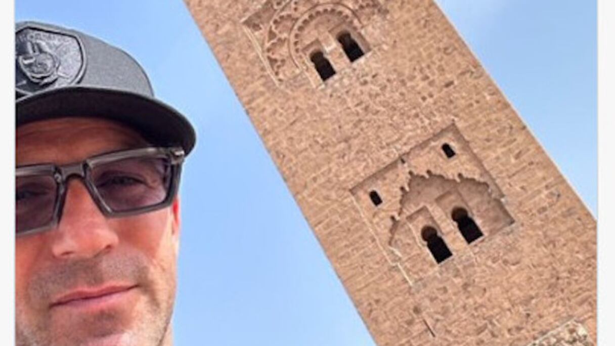 Alessandro d’El Piero à Marrakech.