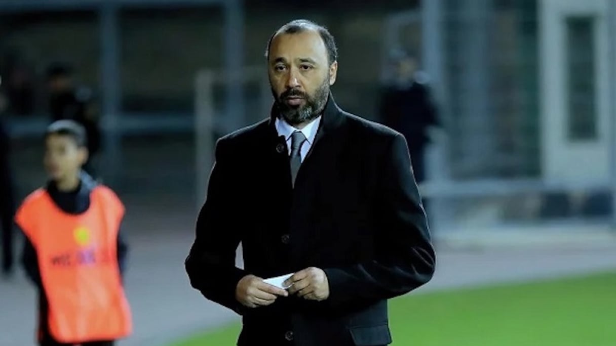 Tarik Sektioui, sélectionneur de l'équipe nationale olympique.