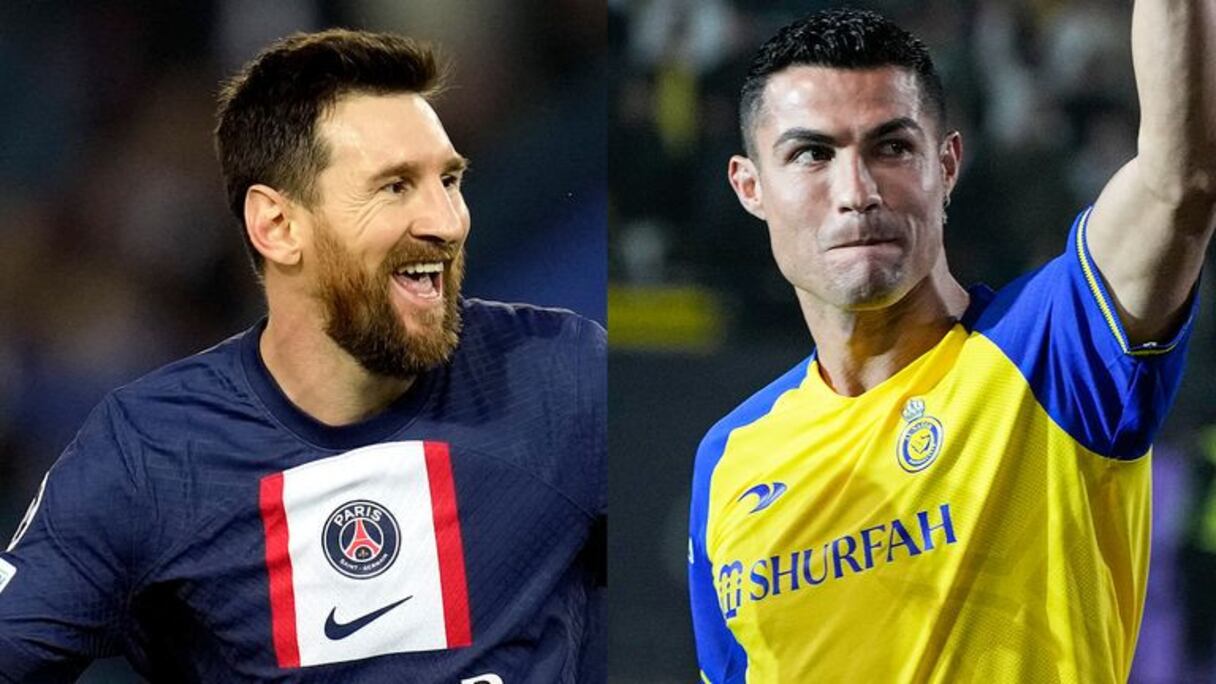 Lionel Messi et Cristiano Ronaldo.
