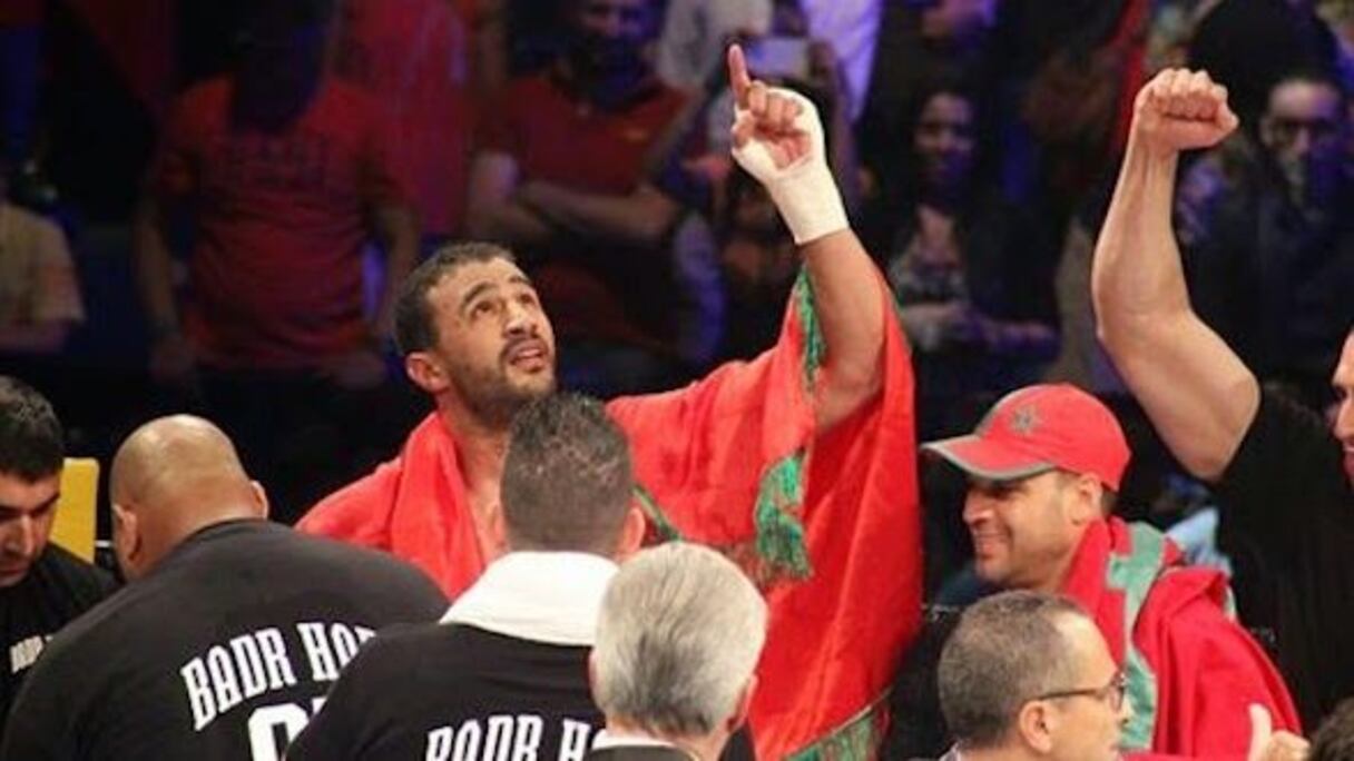 Badr Hari, champion marocain de K-1.