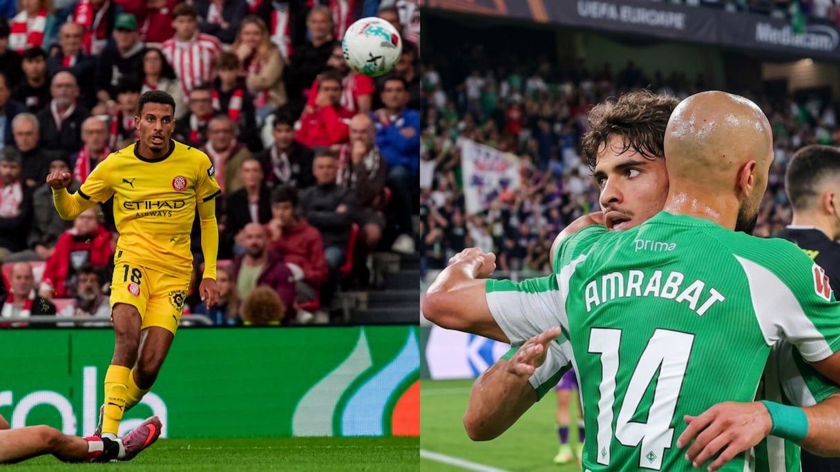 Azzedine Ounahi (Girona FC) retrouve Abdessamad Ezzalzouli et Sofyan Amrabat (Real Betis), pour la 33e journée de Liga.