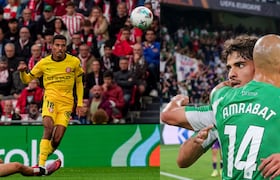 Azzedine Ounahi (Girona FC) / Abdessamad Ezzalzouli, Sofyan Amrabat (Real Betis)