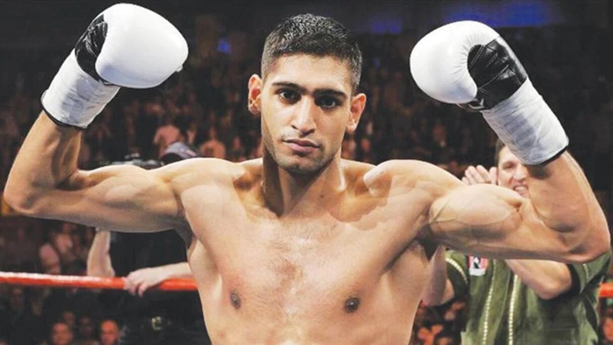 Amir Khan, boxeur anglais
