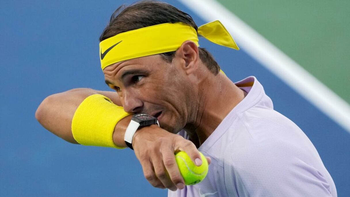 Rafael Nadal à Cincinnati.