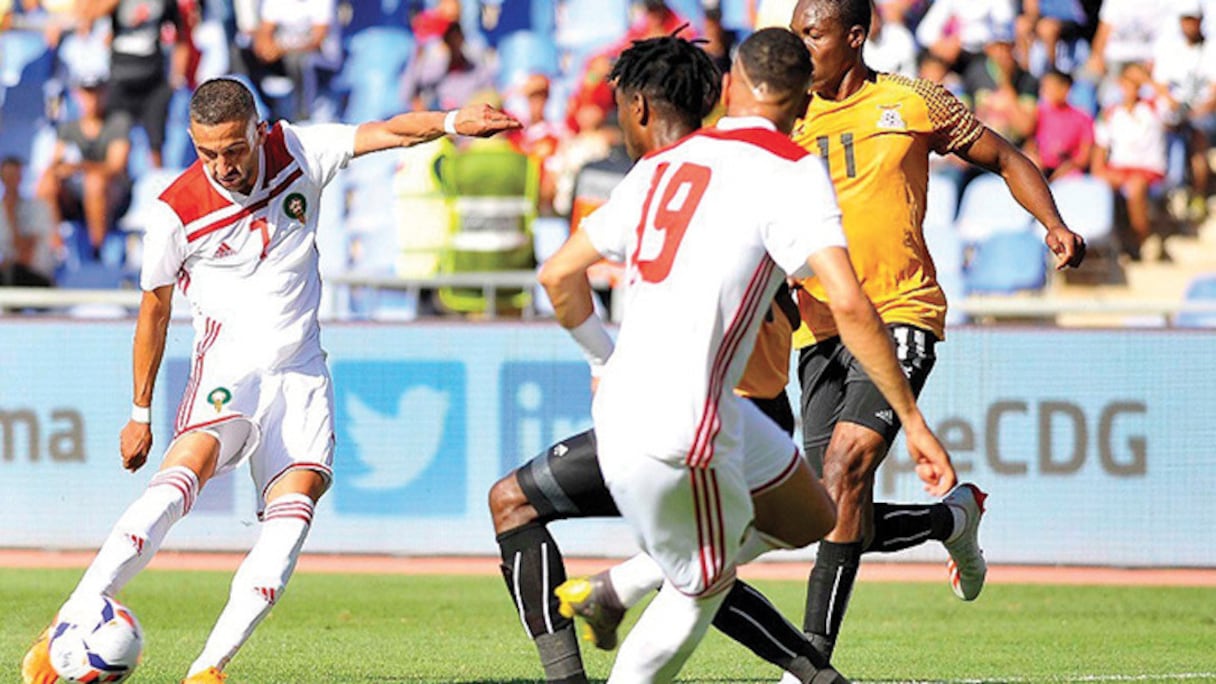 Un précédent duel entre le Maroc et la Zambie.