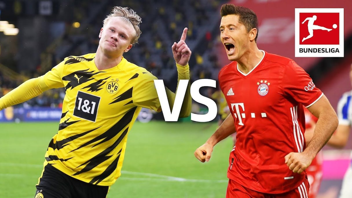 Haaland et Lewandowski.