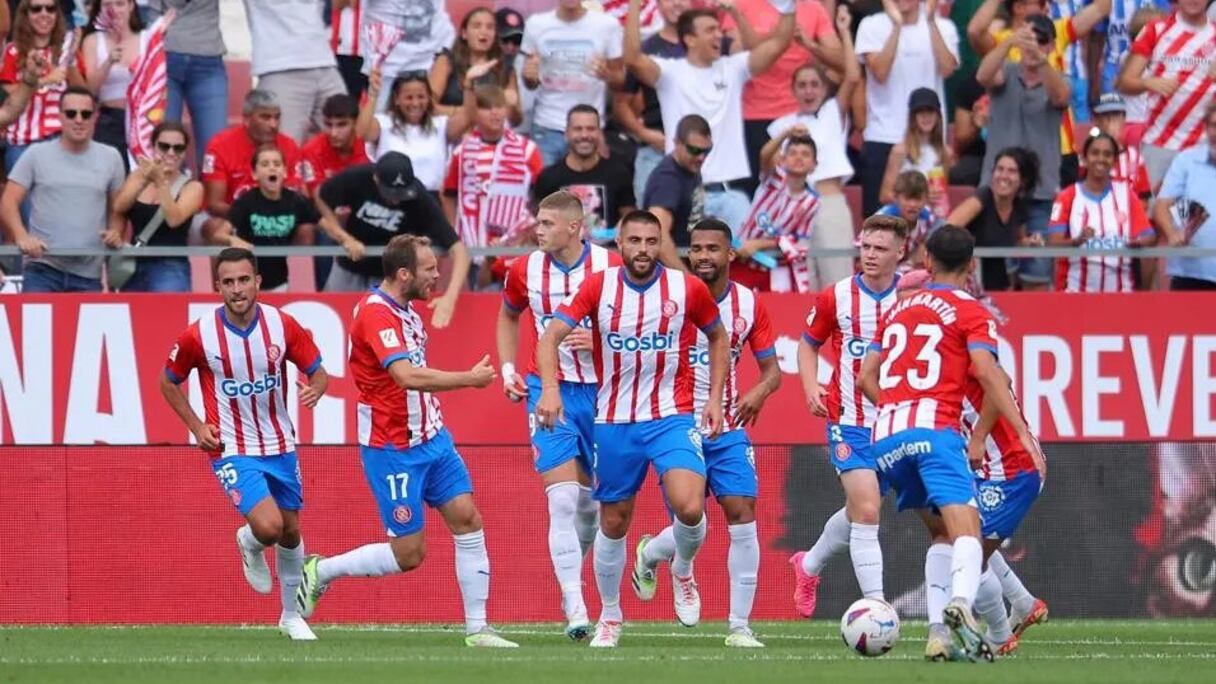 Les joueurs de Girona FC.