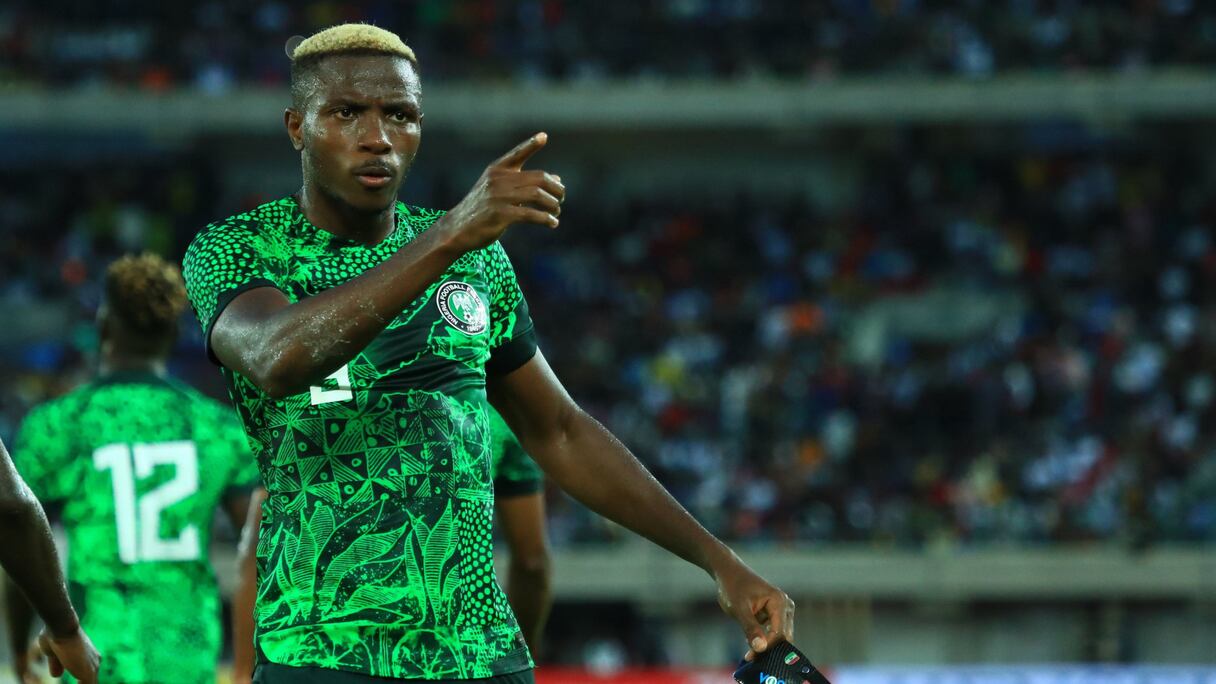 Victor Osimhen, star du Nigeria.