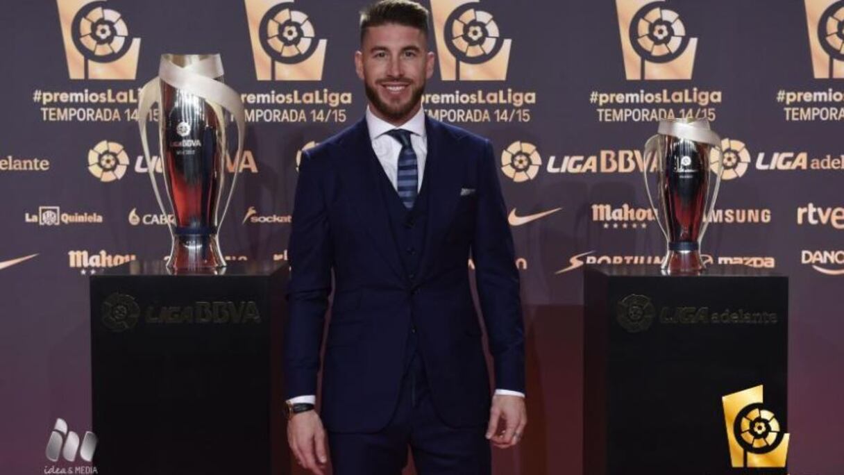 Sergio Ramos, meilleur défenseur du championnat d'Espagne.