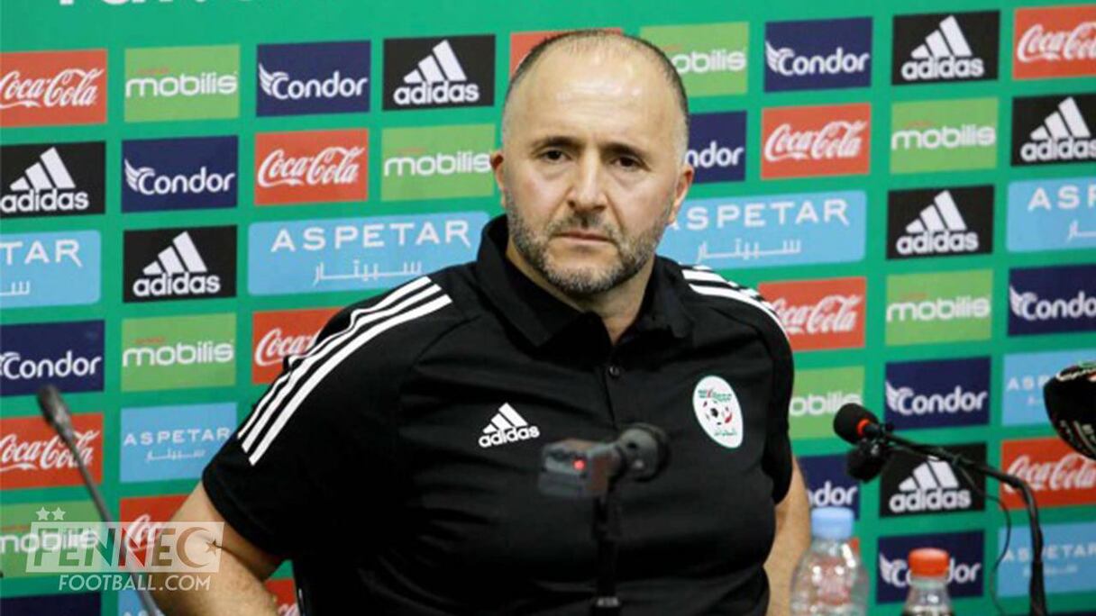 Djamel Belmadi, sélectionneur algérien.