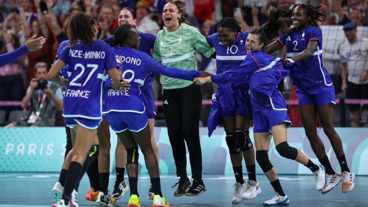 L'équipe de France féminine de handball.