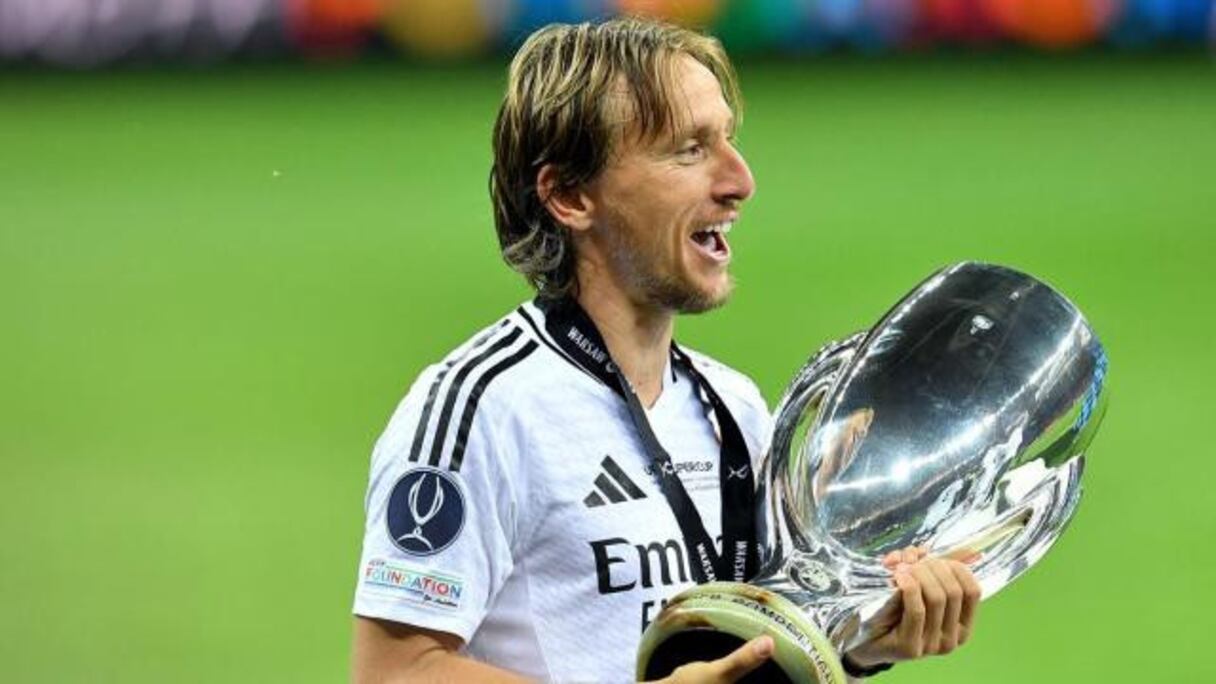 Modric avec son 27e titre avec le Real Madrid.