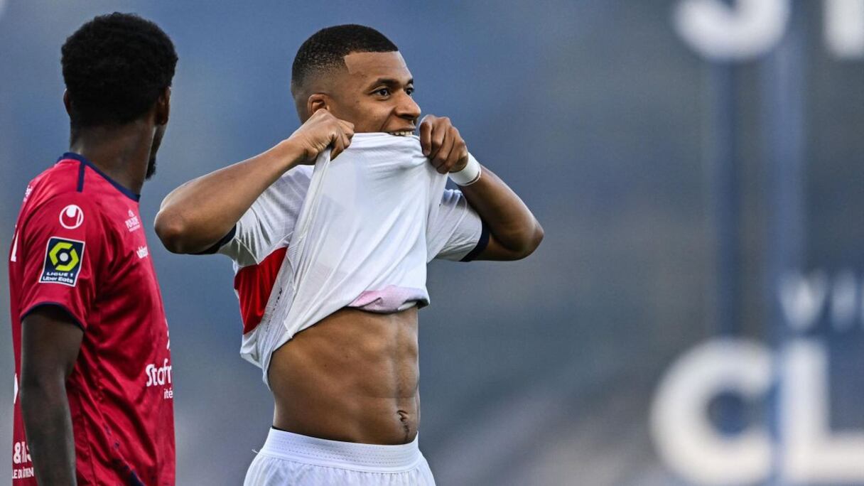 Kylian Mbappé lors du match opposant Clermont au PSG en Ligue 1, le 30 septembre 2023.