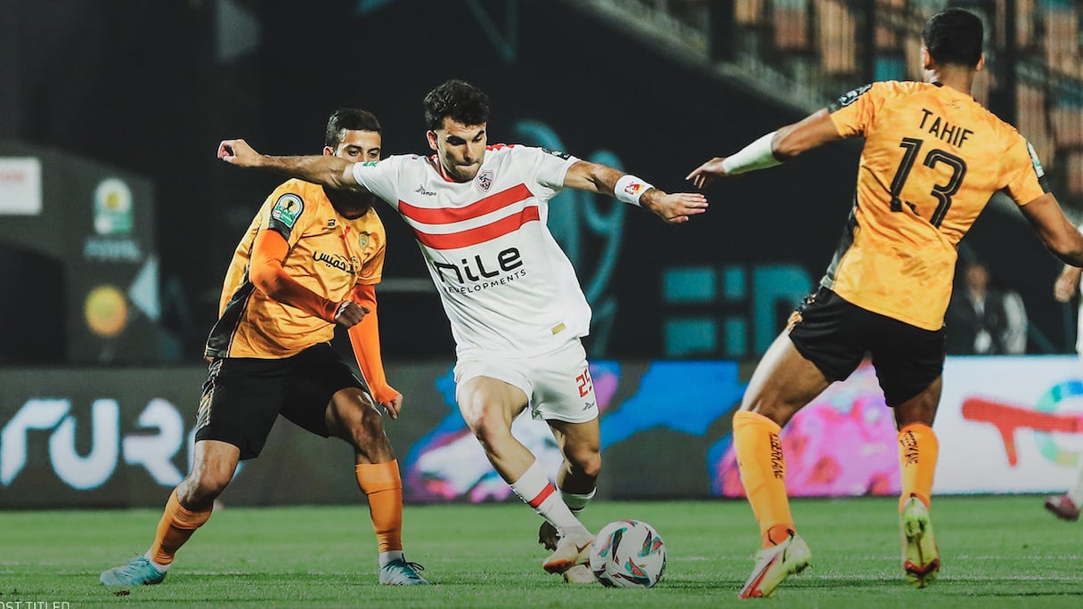 La finale retour de la Coupe de la CAF Zamalek-RS Berkane, disputée le 19 mai 2024.
