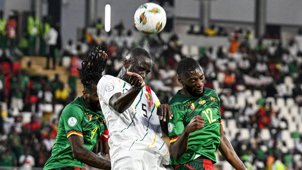 une séquence du match Cameroun-Guinée, disputé le lundi 15 janvier 2024.