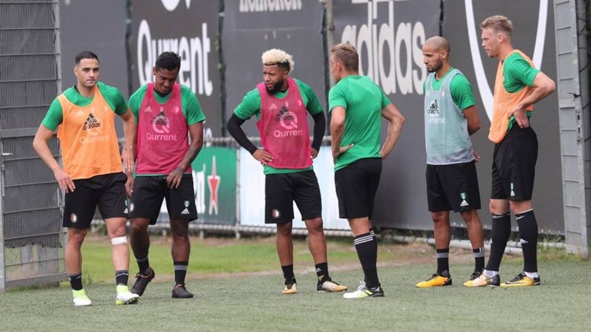 Karim El Ahmadi et Sofyan Amrabat (Feyenoord)