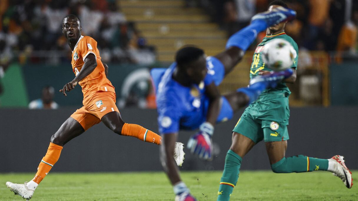 Sénégal-Côte d'Ivoire, disputé le 29 janvier 2024.