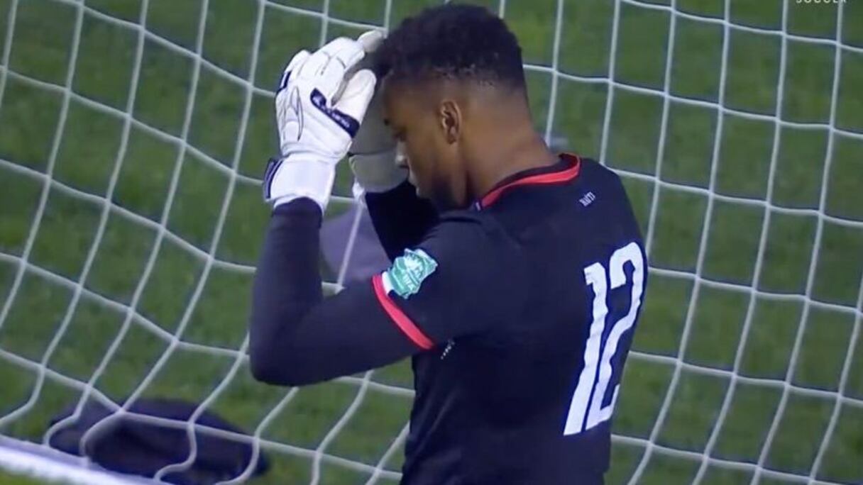 Josué Duvergier, gardien d’Haïti.