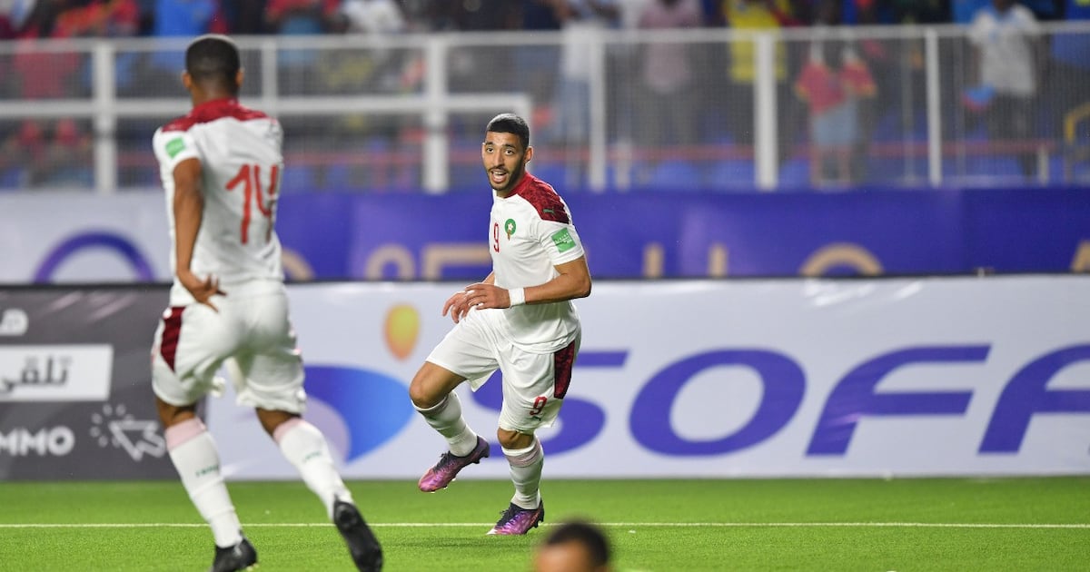 Abadi Tarik Rached Rdc RDC-Maroc: Tarik Tissoudali savoure son premier but avec les Lions de l ...