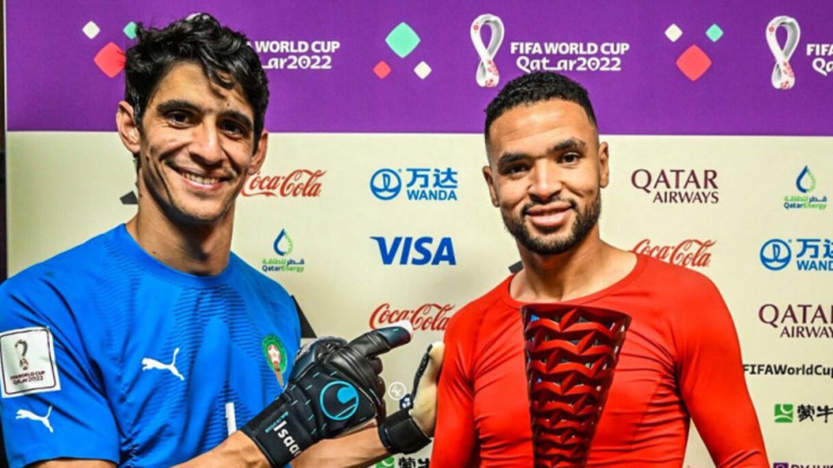 Youssef En-Nesyri et Yassine Bounou, joueurs du FC Séville