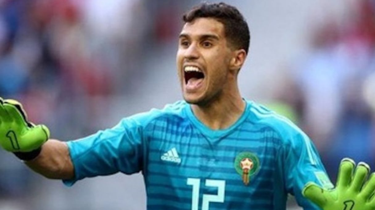 Munir Mohamedi, gardien des Lions de l'Atlas.