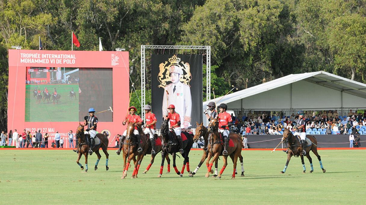 Trophée international Mohammed VI de polo 2023.