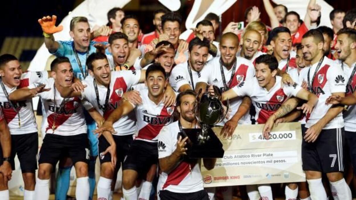 River Plate remporte la Super Coupe d'Argentine 2018 pour la première fois de son histoire.
