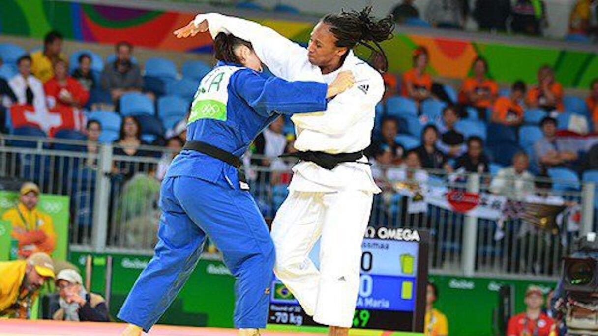 Asmaa Niang lors des JO de Rio 2016.