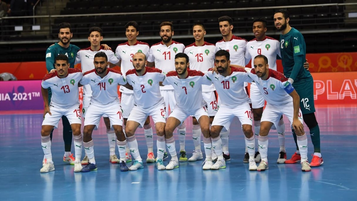 L'équipe nationale de futsal.