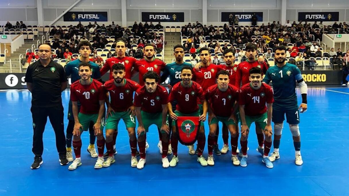 L'équipe nationale B de futsal.