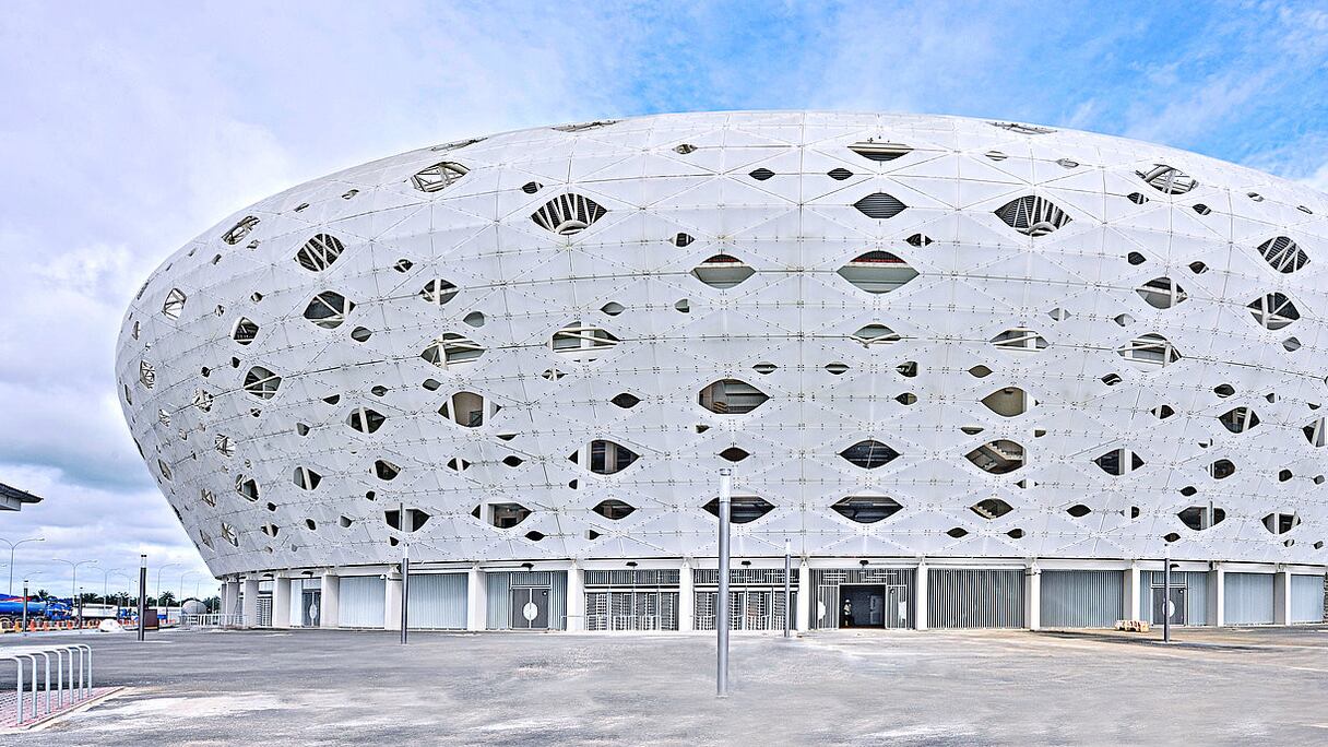 Le stade international Godswill Akpabio situé à Uyo, au Nigeria.