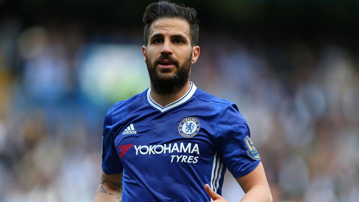 Cesc Fabregas sous le maillot de Chelsea.
