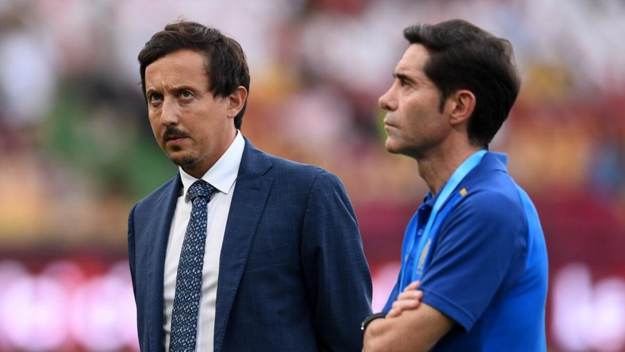 Pablo Longoria et Marcelino.