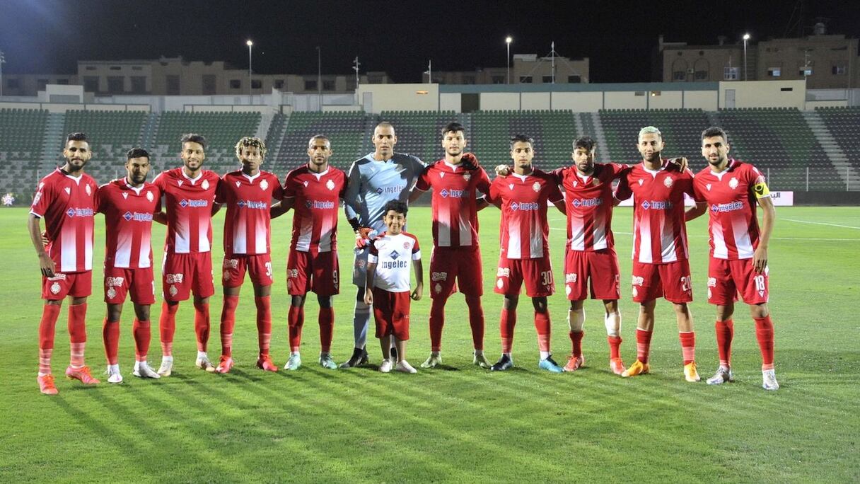 Ayoub El Kaabi, attaquant du Wydad de Casablanca.