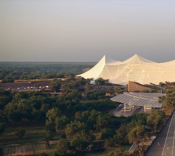 Maquette du Grand stade Hassan II de Benslimane