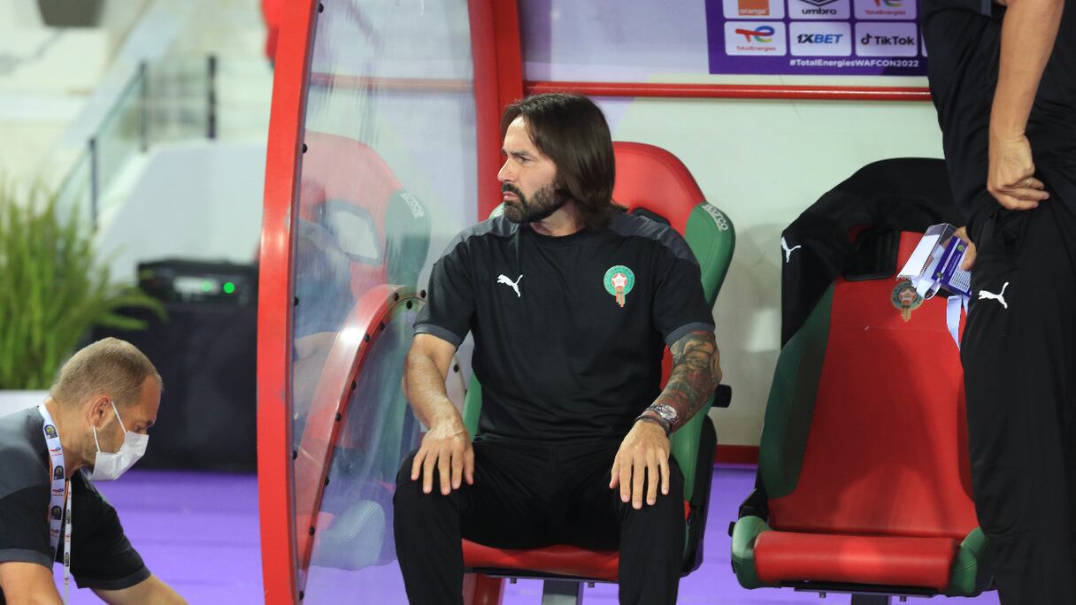 Reynald Pedros, sélectionneur des Lionnes de l'Atlas.