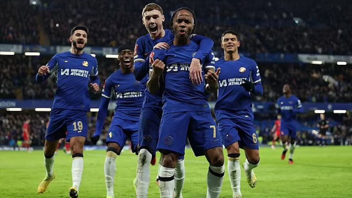 Les joueurs de Chelsea.