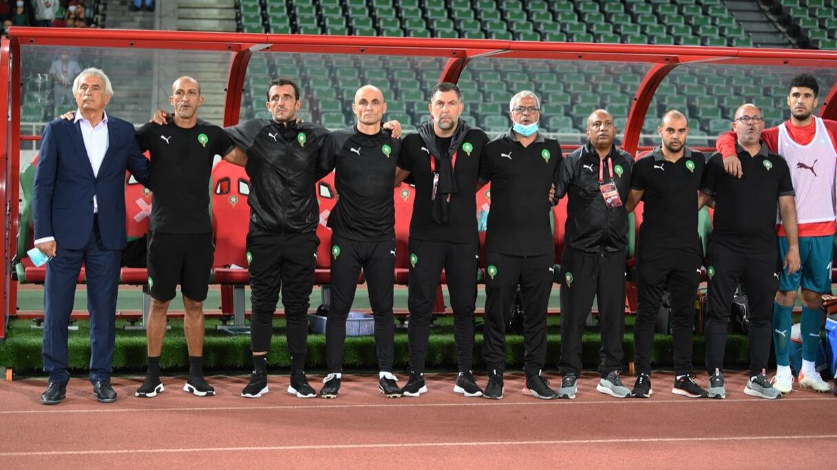Vahid Halilhodzic et son staff.