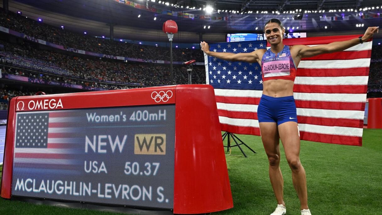 Sydney Mclaughlin-Levrone.