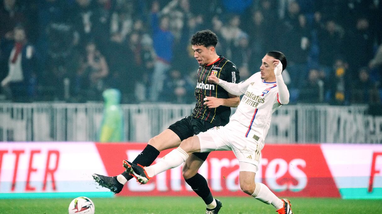 Neil El Aynaoui lors de la victoire contre Olympique Lyon (3-0), dimanche 3 mars, pour le compte de la 24e journée de Ligue 1.