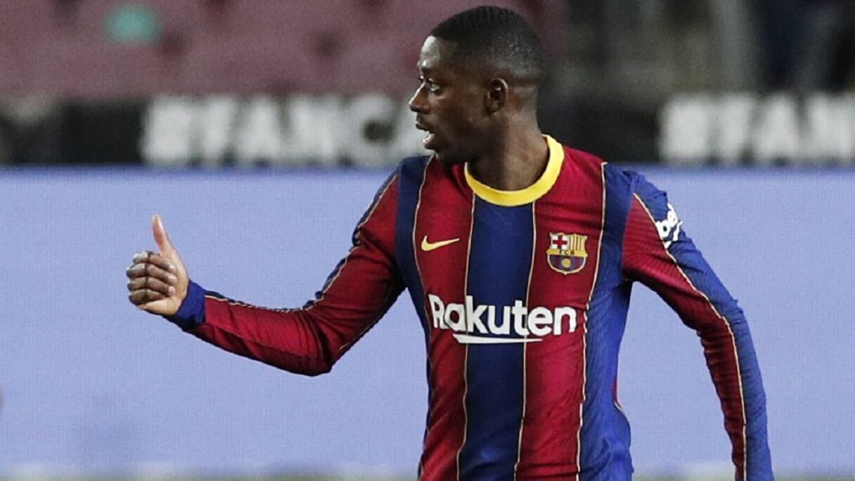 Ousmane Dembélé, international français du Barça.