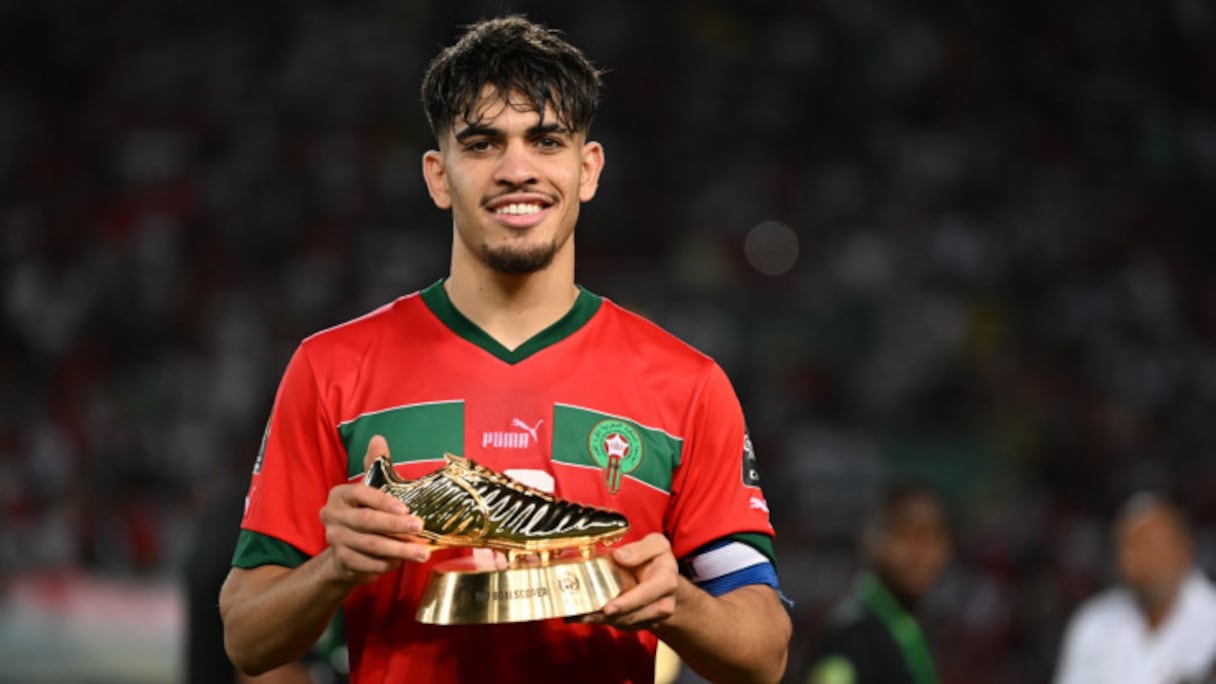 Abdessamad Ezzalzouli, meilleur buteur de la CAN U23