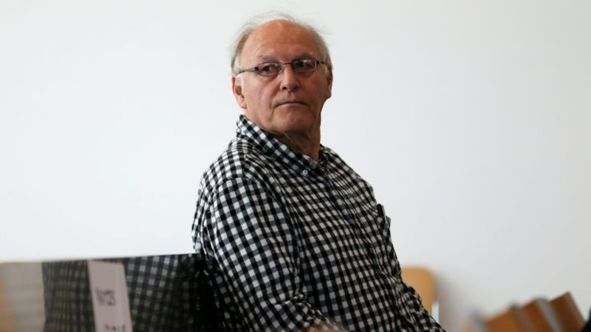 Le naturopathe Bernard Sainz, alias Dr Mabuse, au tribunal de Caen, le 4 juillet 2017