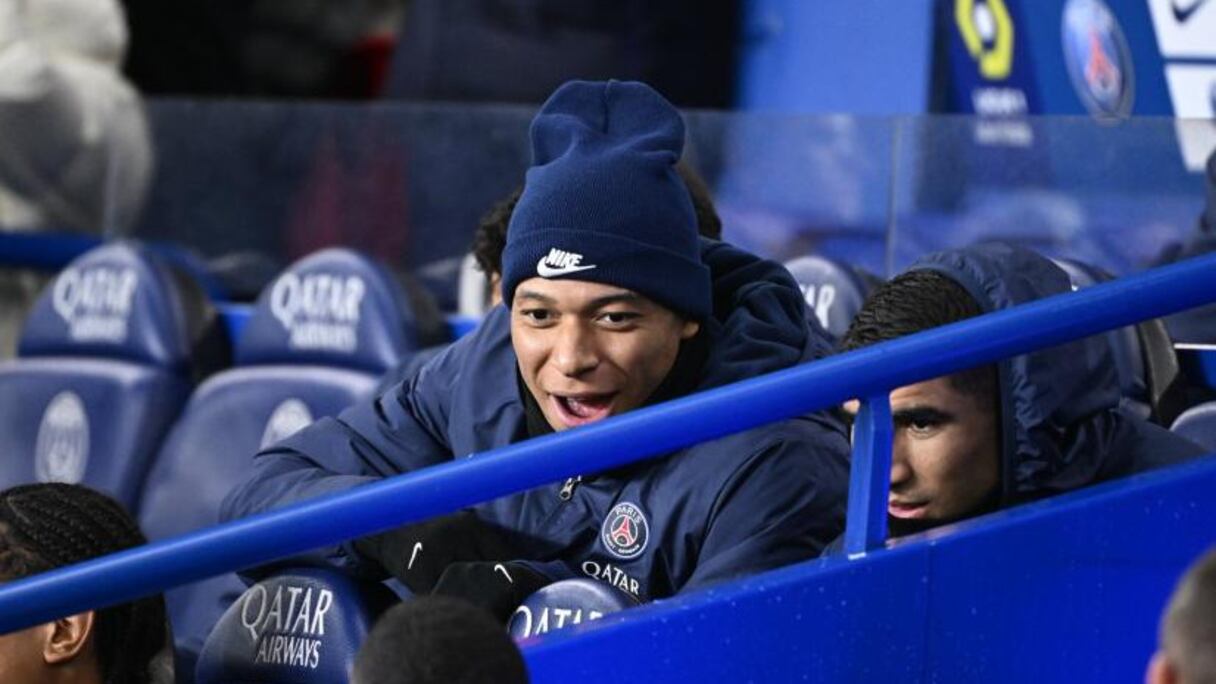Kylian Mbappé et Achraf Hakimi préservés contre Lille, le 10 février 2024.