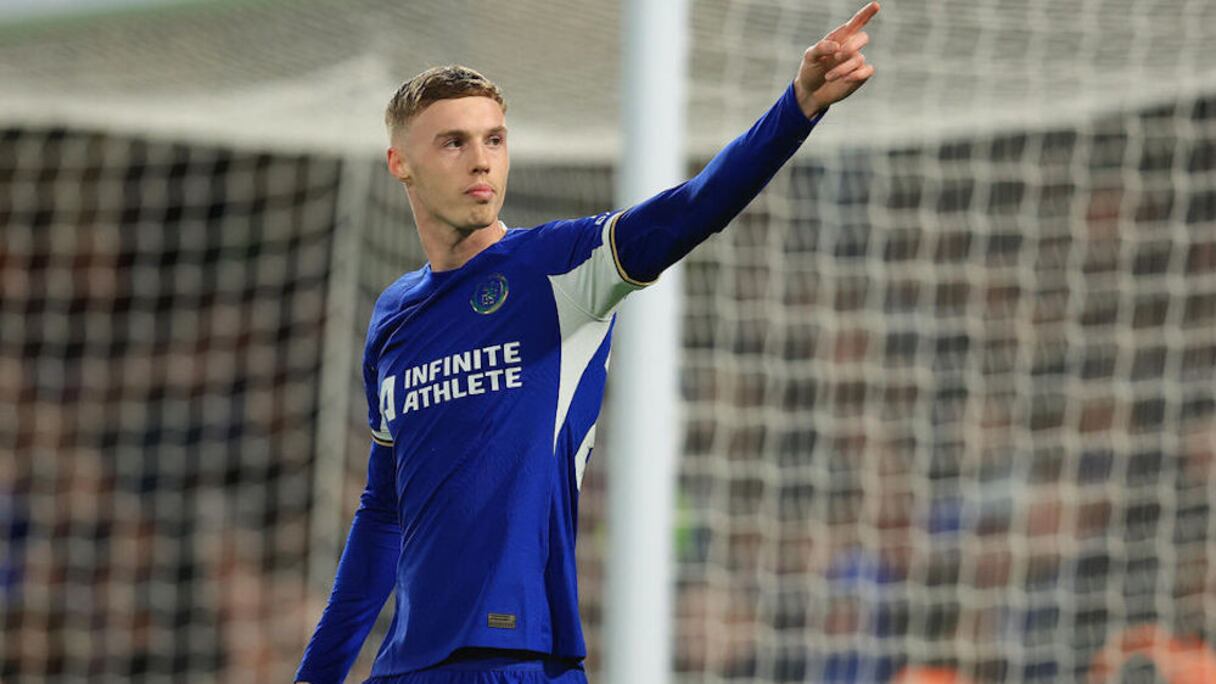 Cole Palmer, auteur d'un quadruplé pour Chelsea contre Everton, le 15 avril 2024.